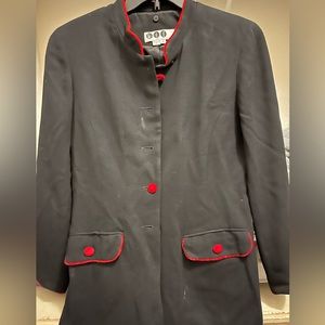 Vintage red and black jacket